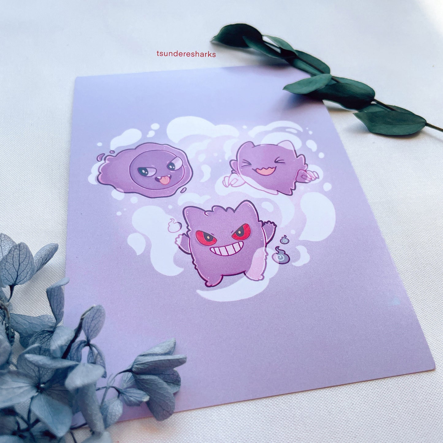 P0kemon Ghosties Art Print
