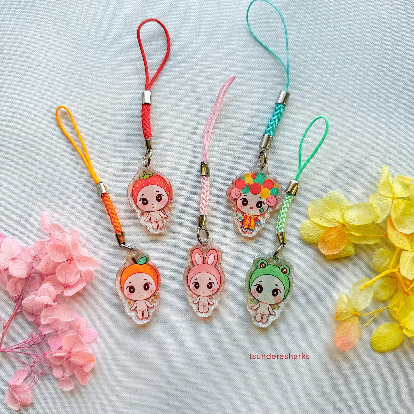 Baby Angels Phone Charms
