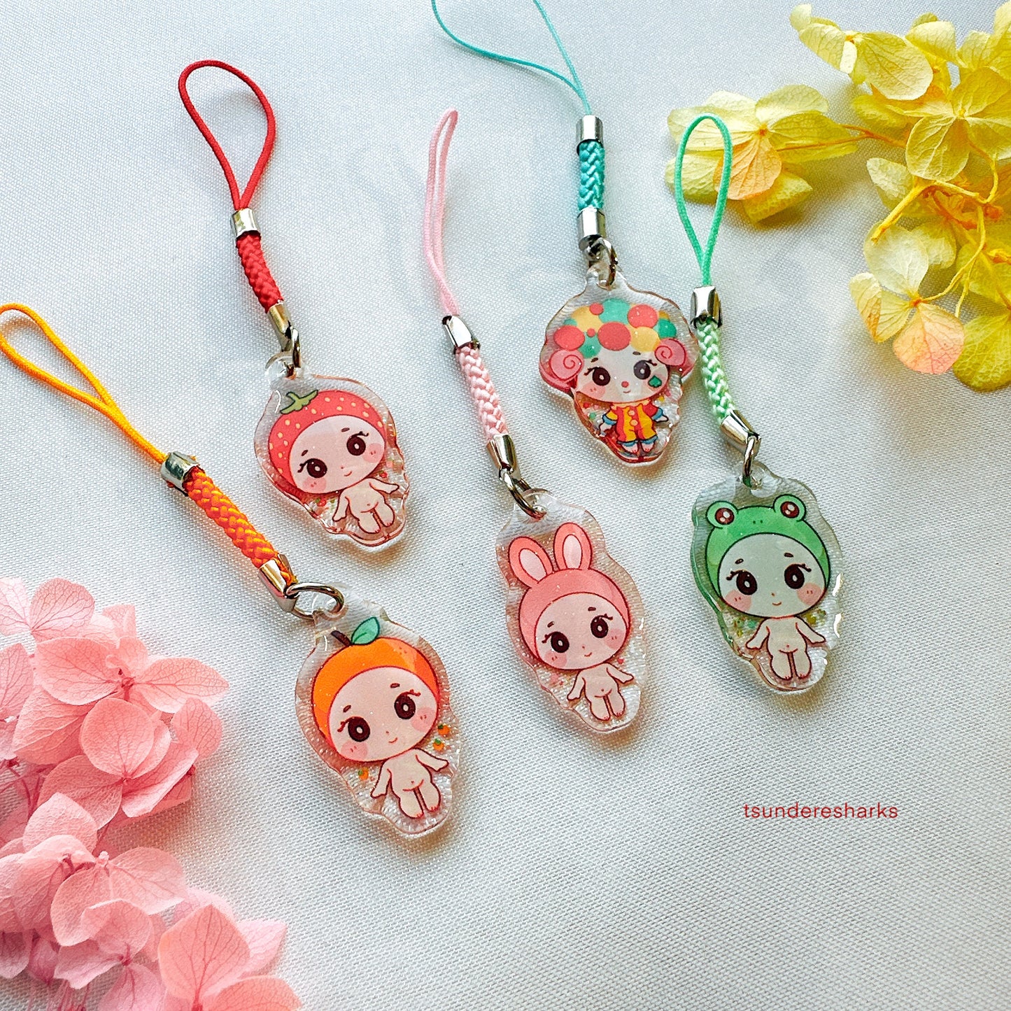 Baby Angels Phone Charms