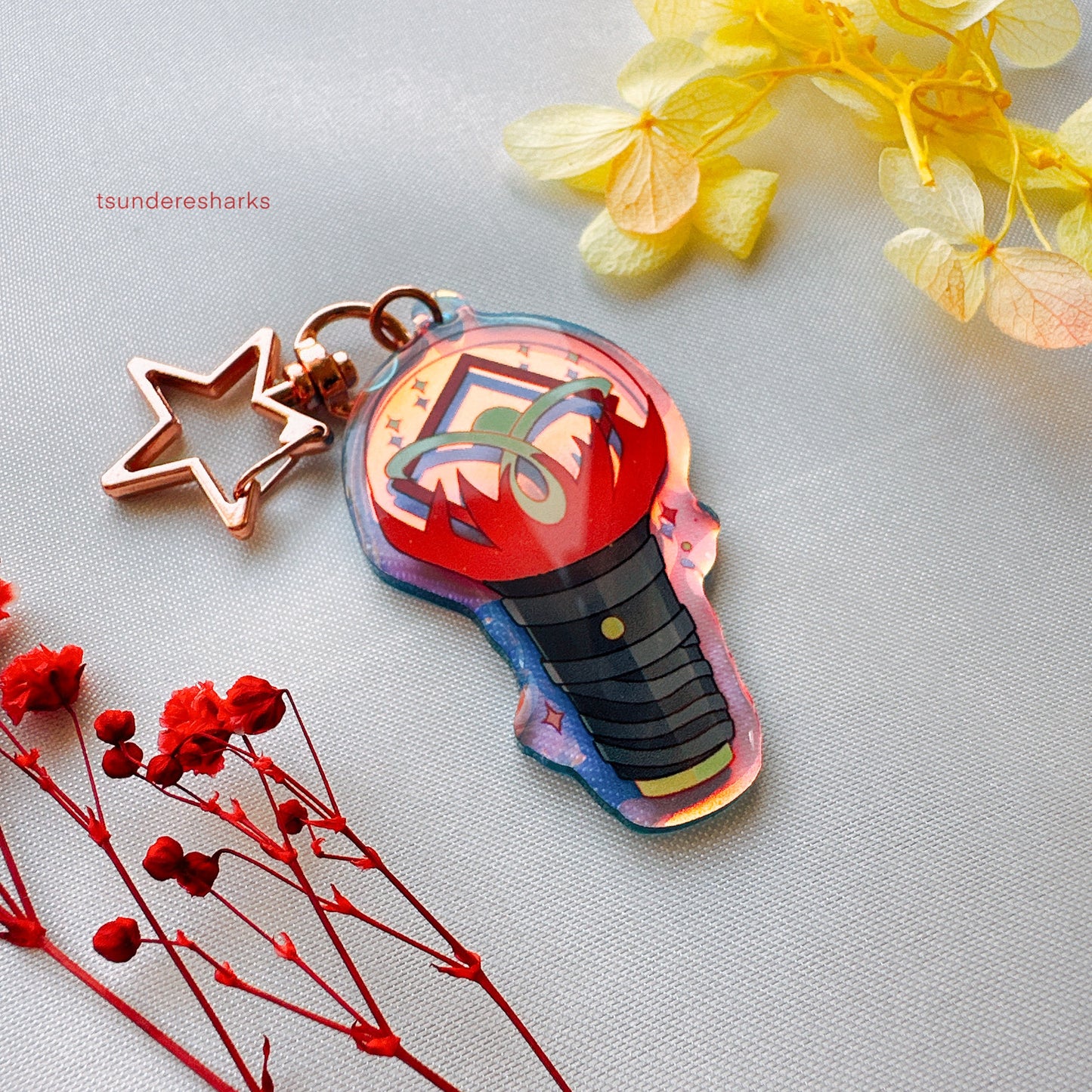 Dream Catcher Holographic Keychain