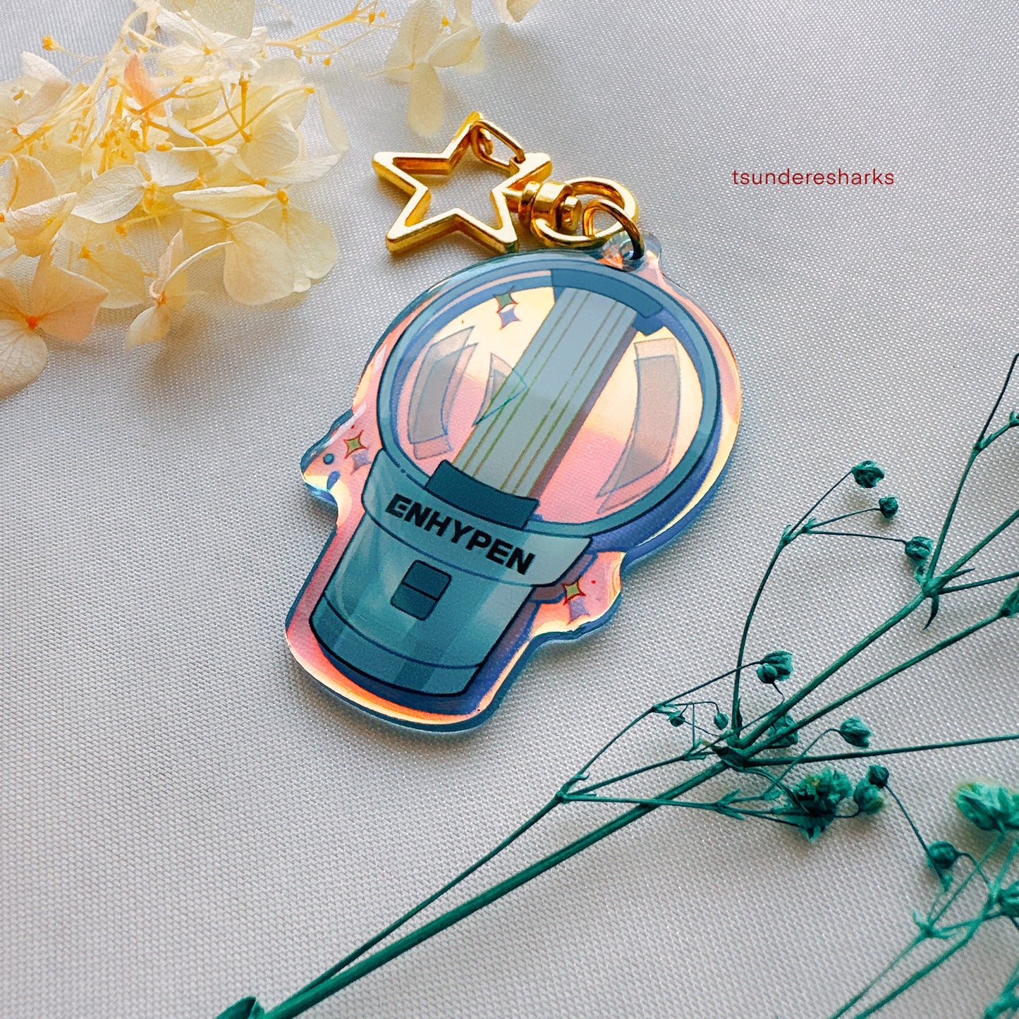 Enhypen Holographic Keychain