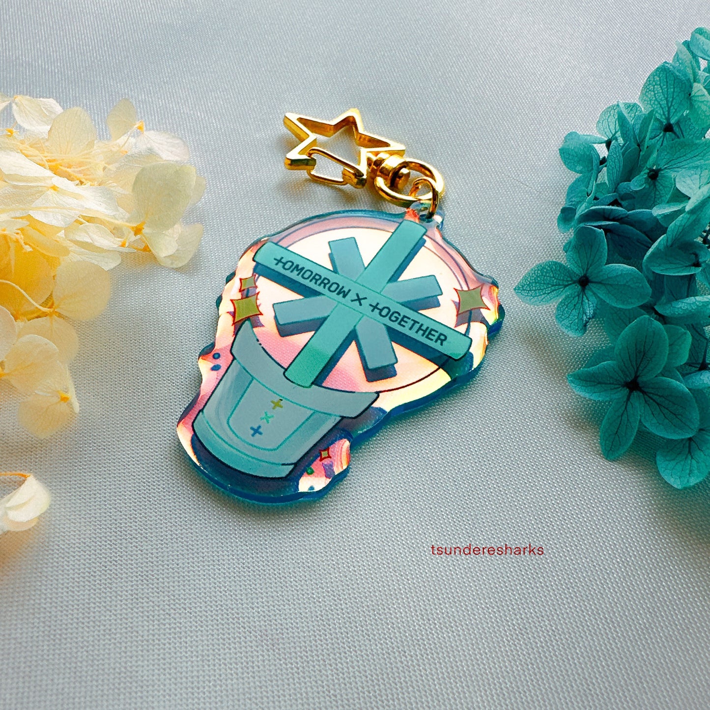 TXT Holographic Keychain