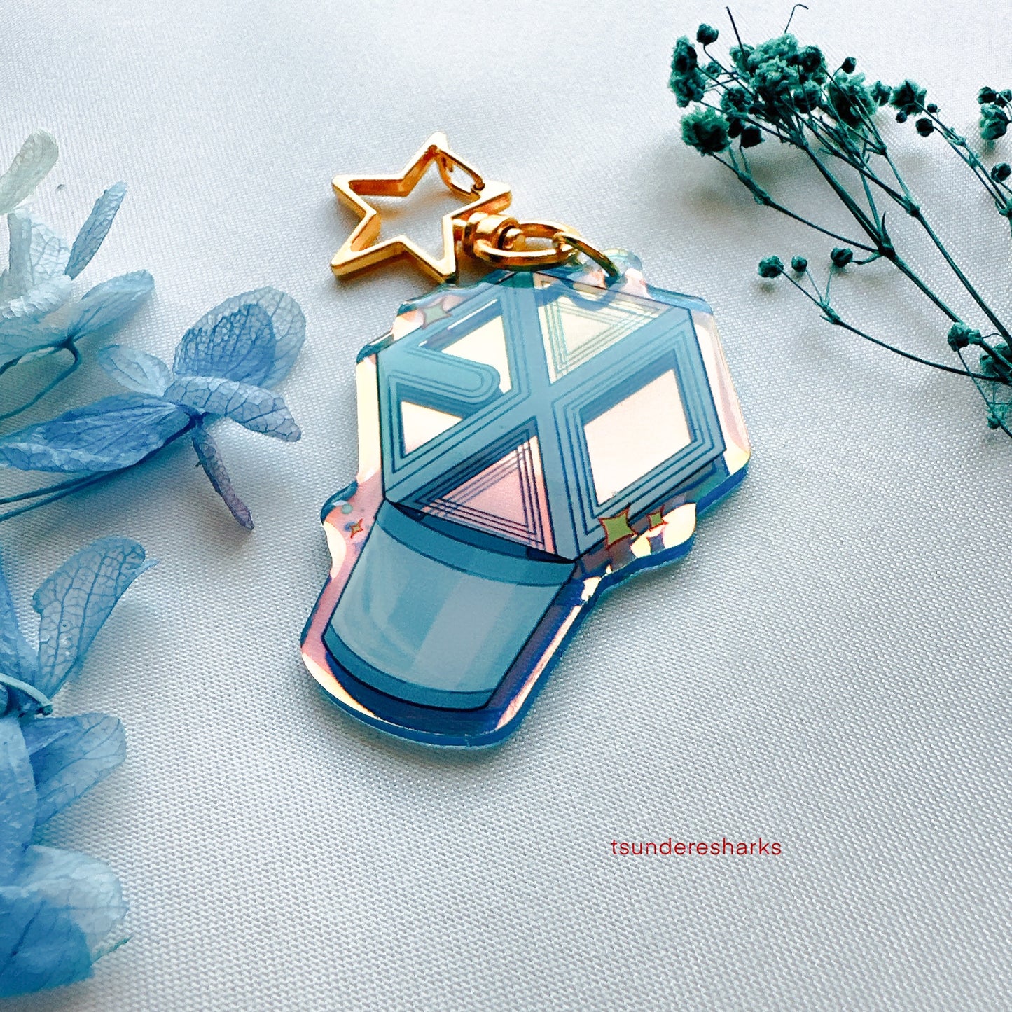 EXO Holographic Keychain