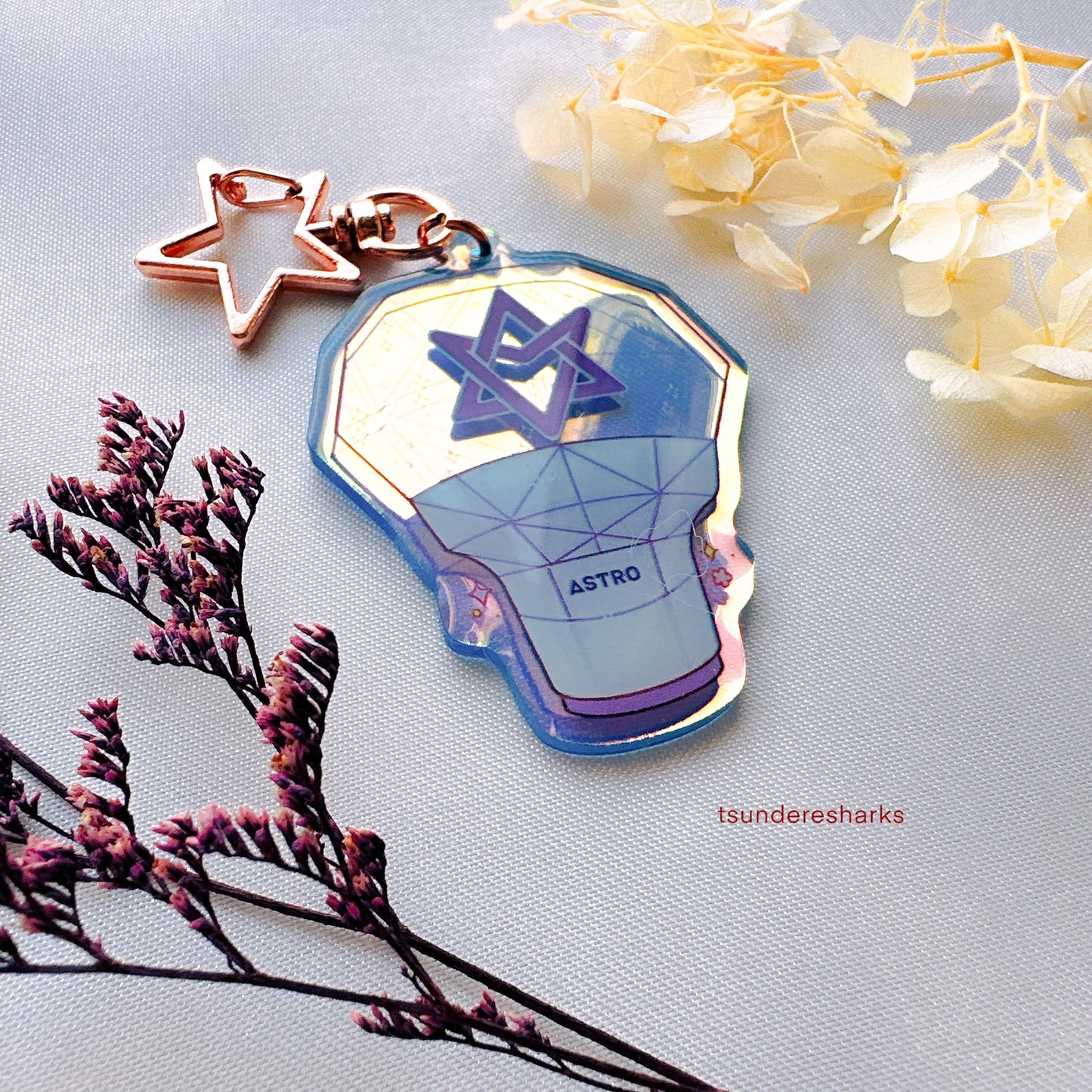 Astro Holographic Keychain