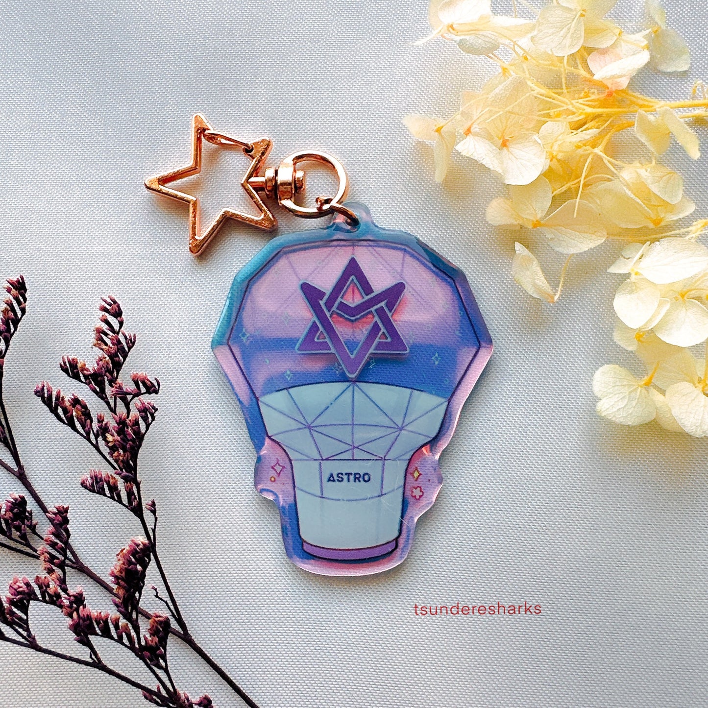 Astro Holographic Keychain