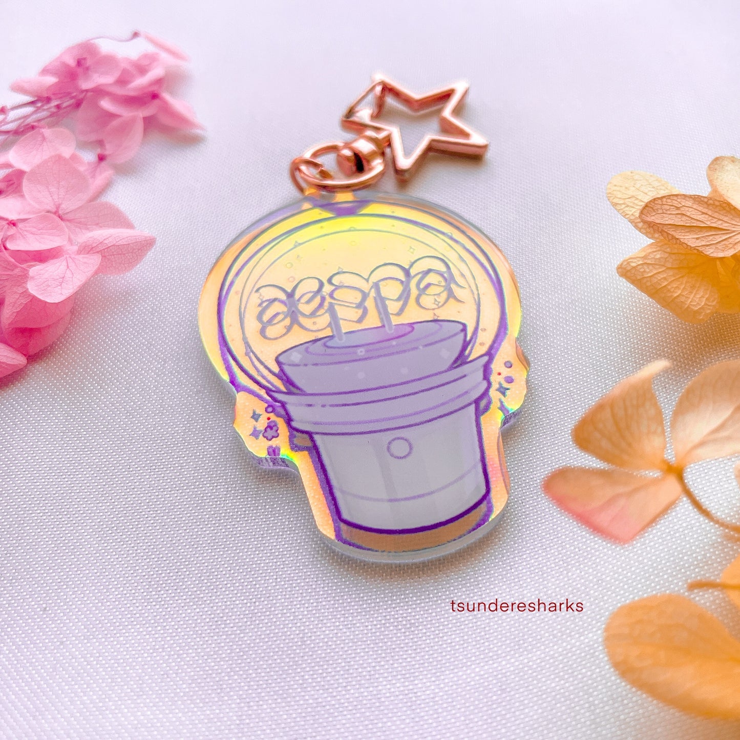 Aespa Holographic Keychain