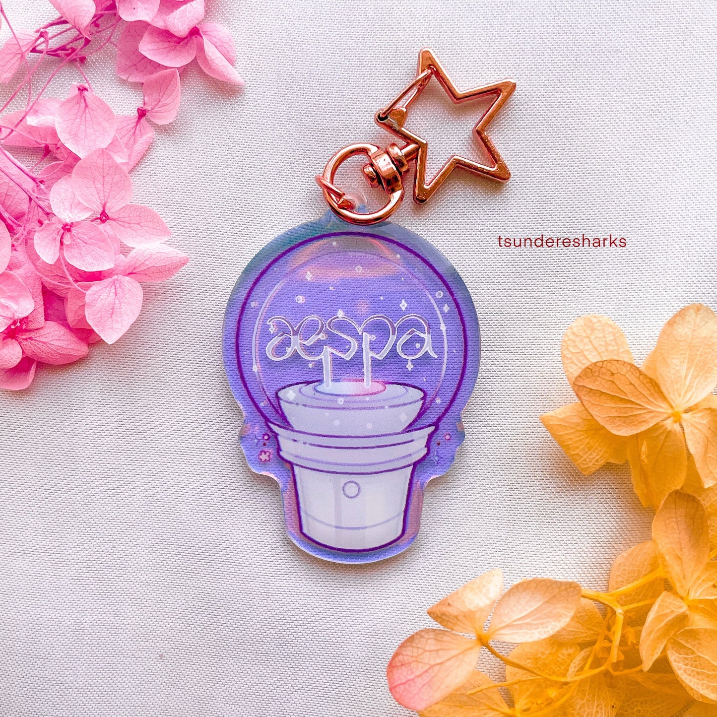 Aespa Holographic Keychain