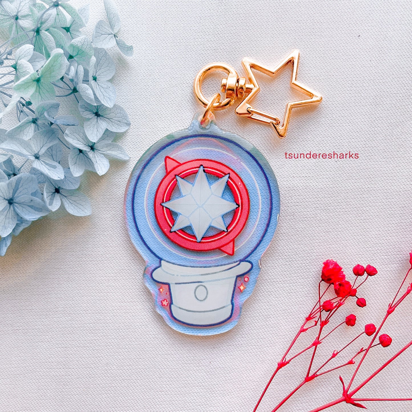 Stray Kids Holographic Keychain