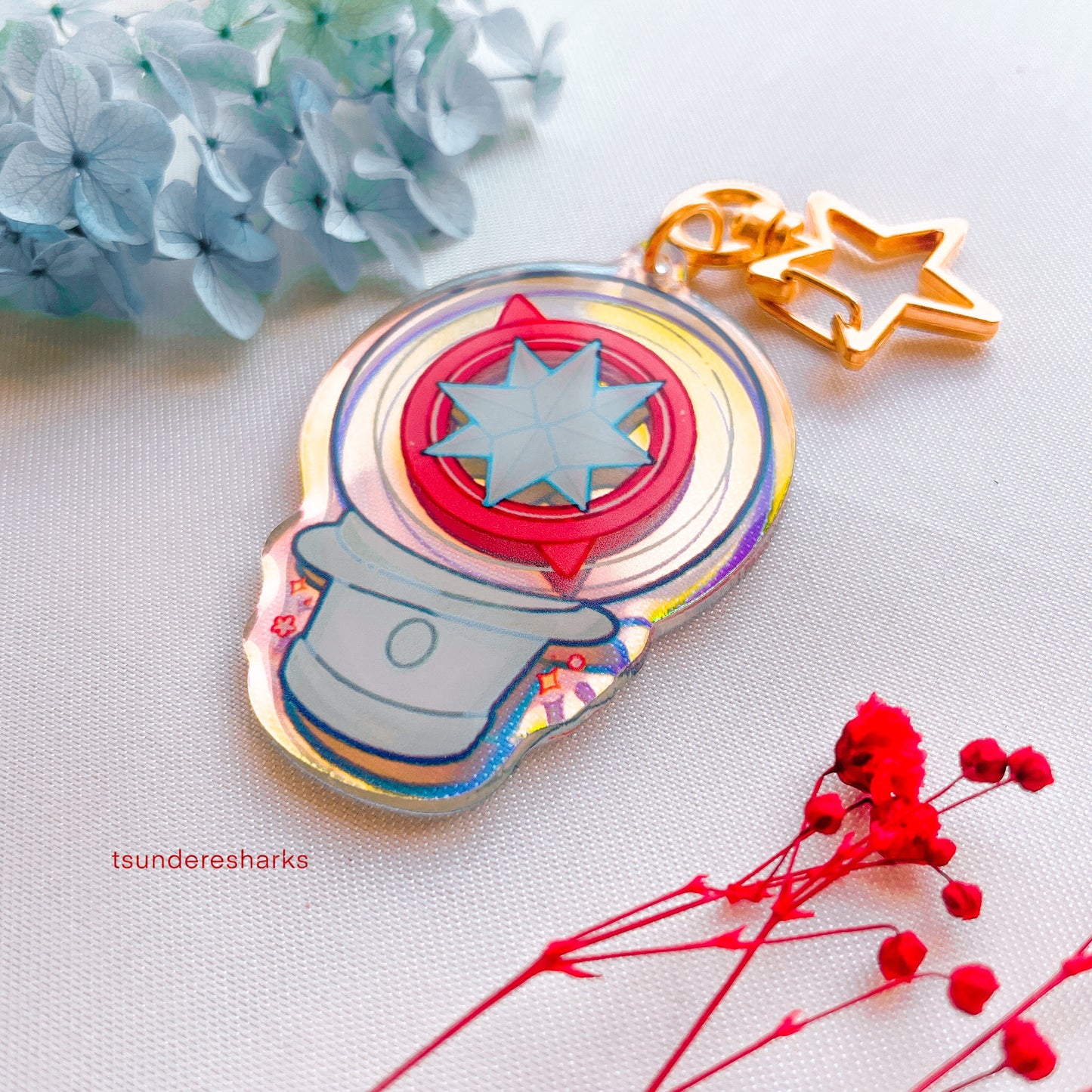 Stray Kids Holographic Keychain