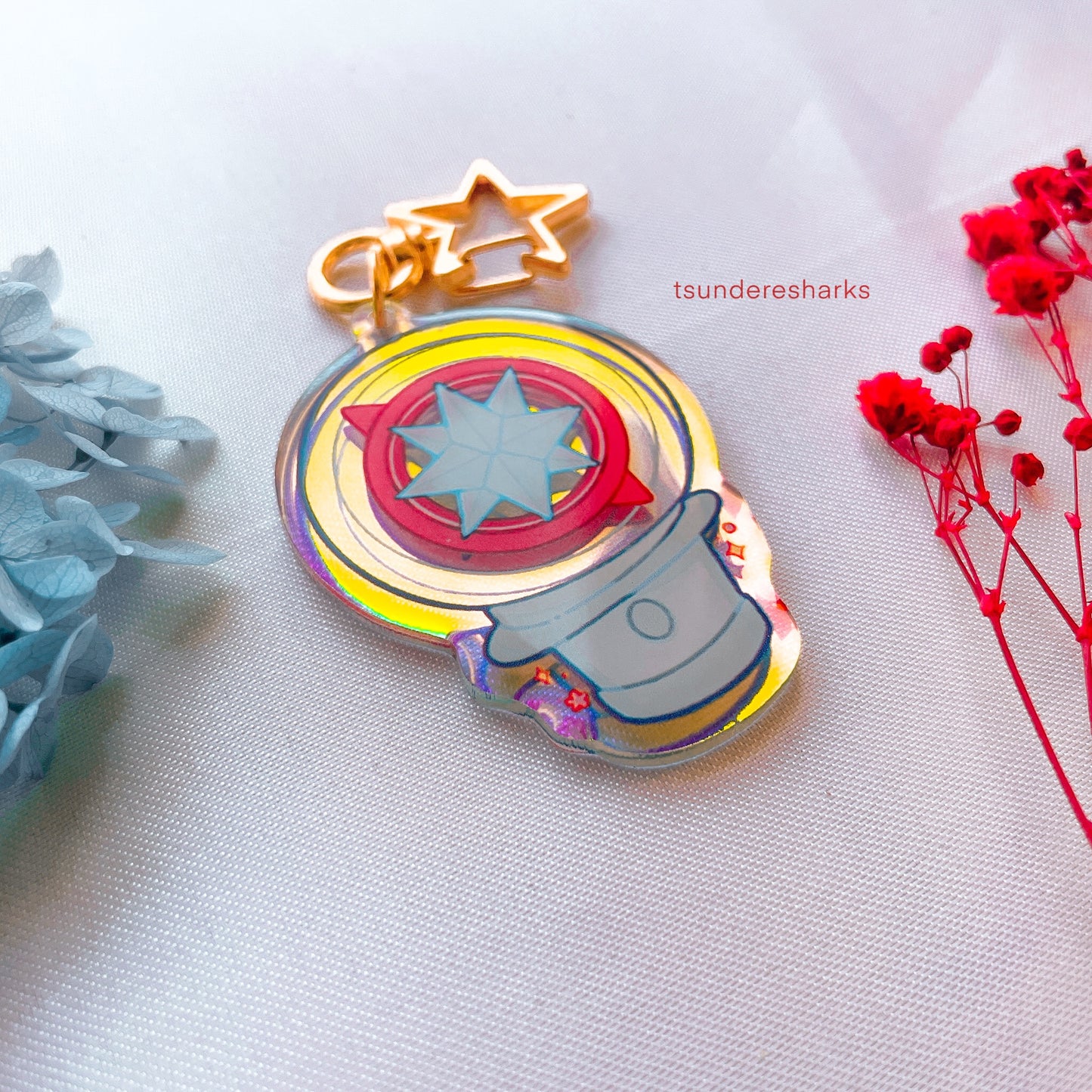 Stray Kids Holographic Keychain