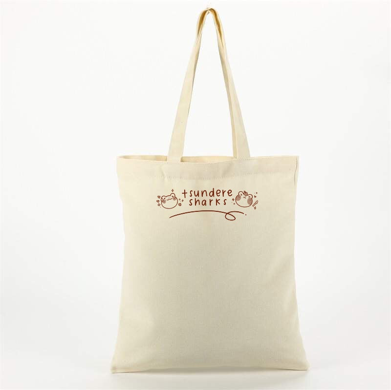Frog CottageCore Canvas Tote Bag