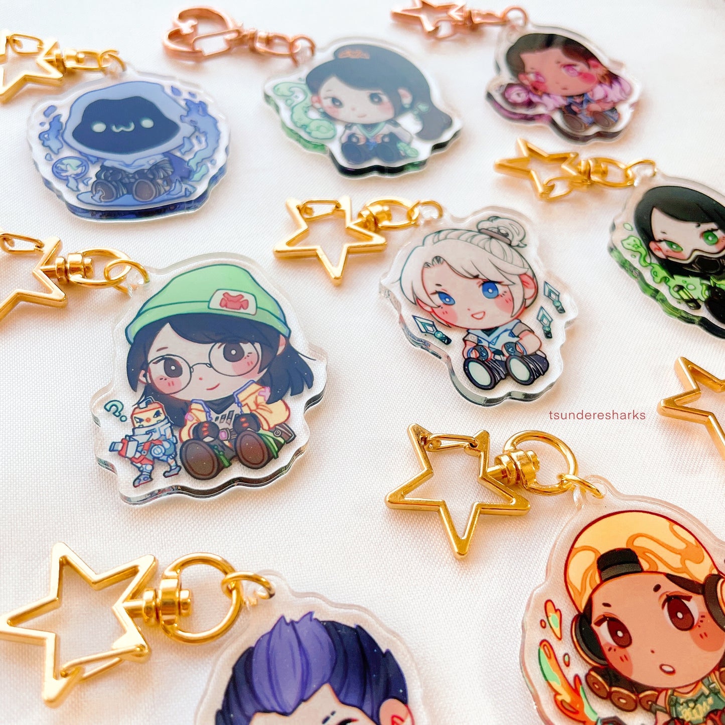 Valo Chibi Babies Keychains